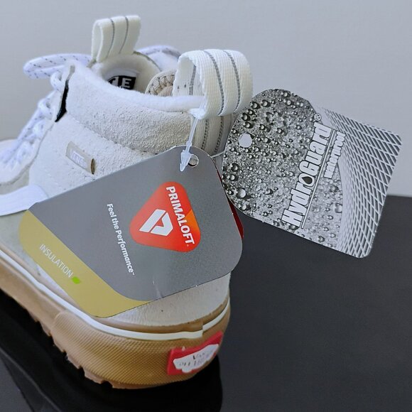 Vans Women Sk8-Hi MTE-2 Waterproof Suede in Warmth & Cheer Cornstalk/Marshmallow - Picture 7 of 15